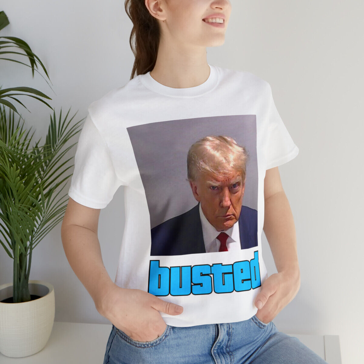 Trump 2024 Busted Grand Theft Auto