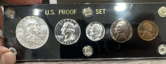 1951 US Mint GEM Proof Set Capital Holder - Hard Plastic Capitol