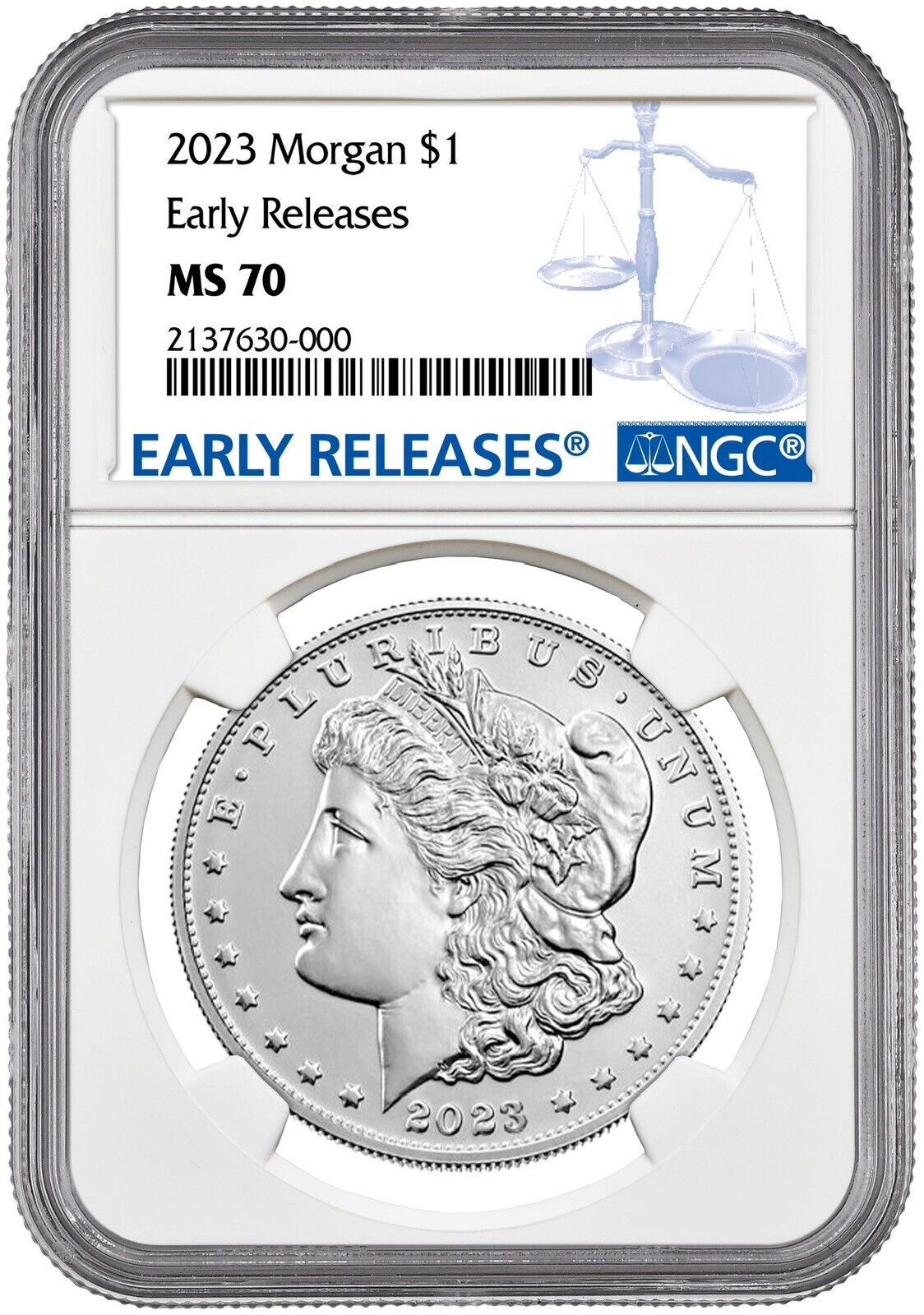 2023 Morgan Silver Dollar (MS70) NGC Early Releases ER -presale