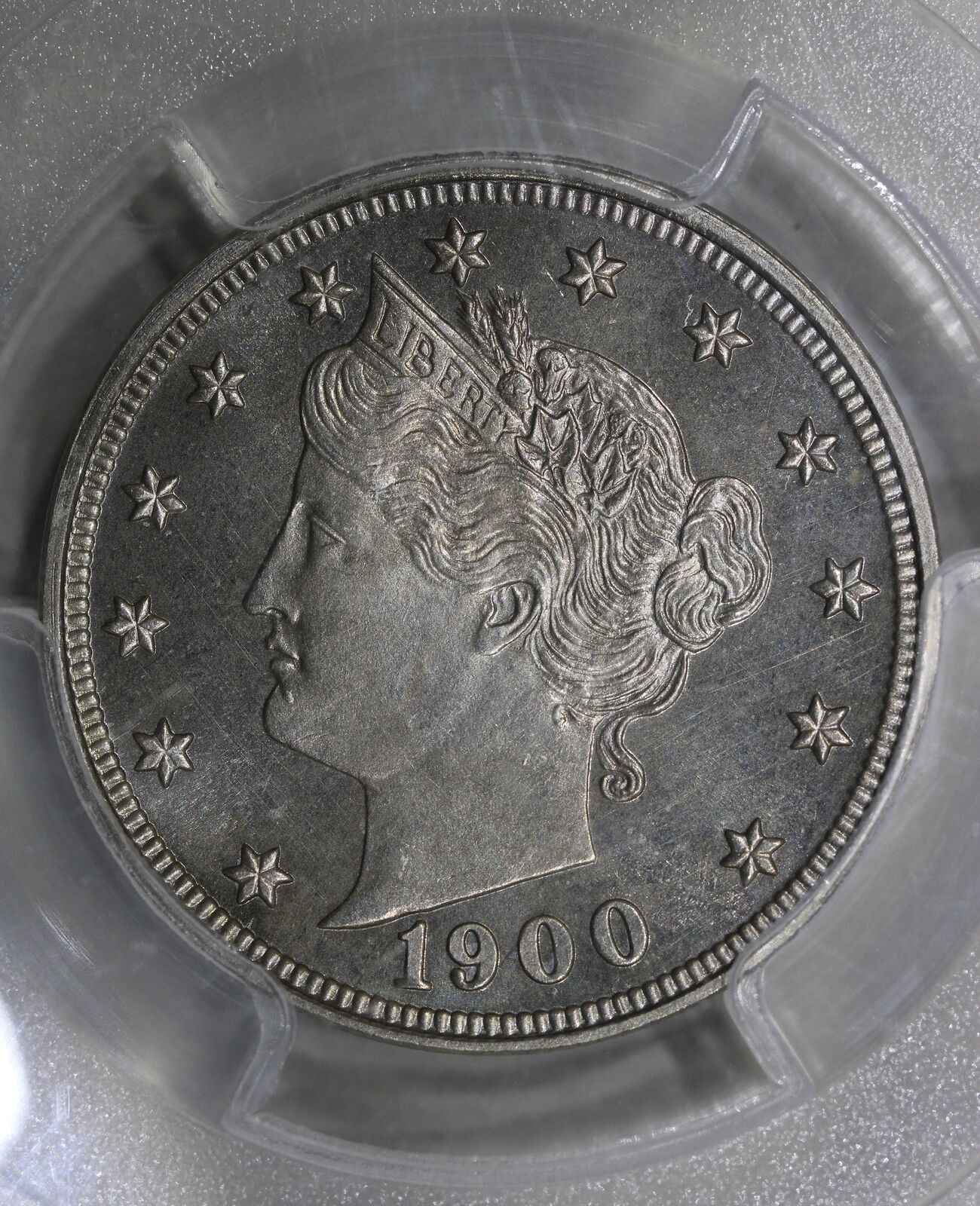 1900 (PR64) Proof Liberty Head 'V' Nickel 5c PCGS Graded Coin