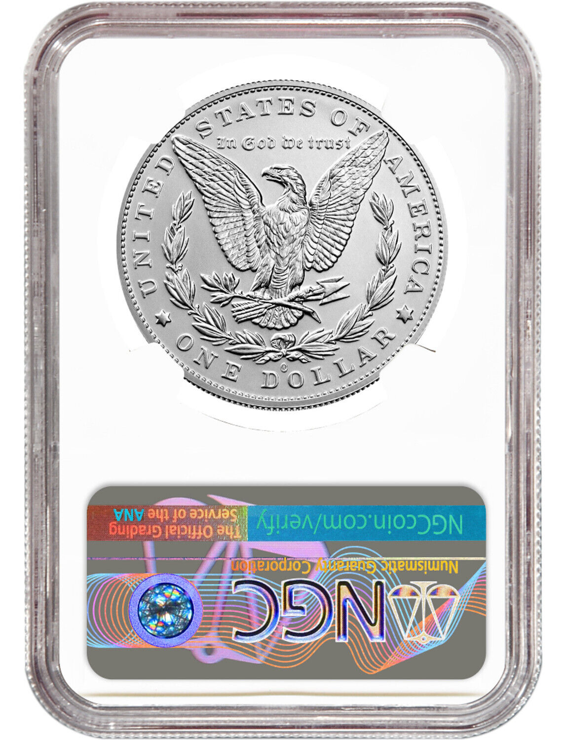2021-O (MS70) Morgan Silver Dollar FDOI NGC - First Day of Issue FDI