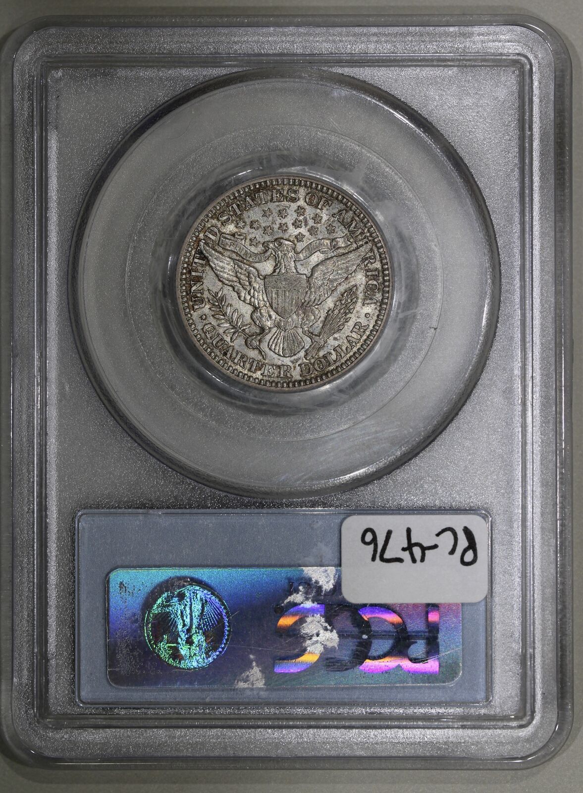 1916 (MS61 CAC) Barber Quarter 25c PCGS Graded Coin