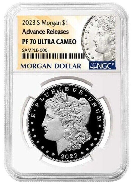 2023-S Proof Morgan Dollar $1 (PF70) NGC Advance Release AR