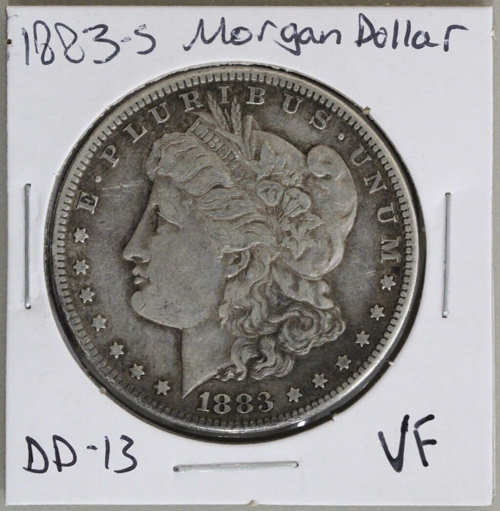 1883-S (VF) Morgan Silver Dollar $1 1883 S Very Fine