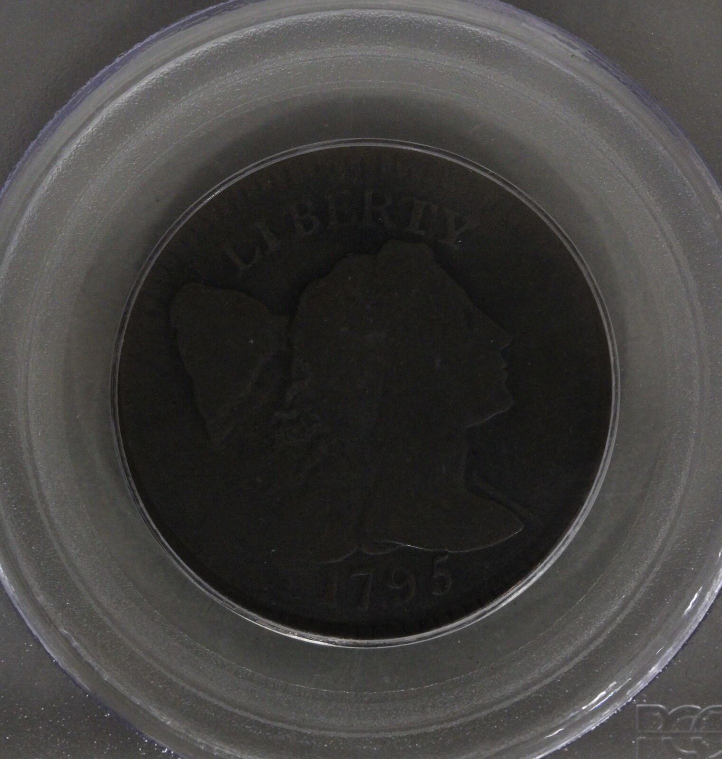 1795 (G4) Flowing Hair Large Cent Plain Edge 1c PCGS Graded Coin