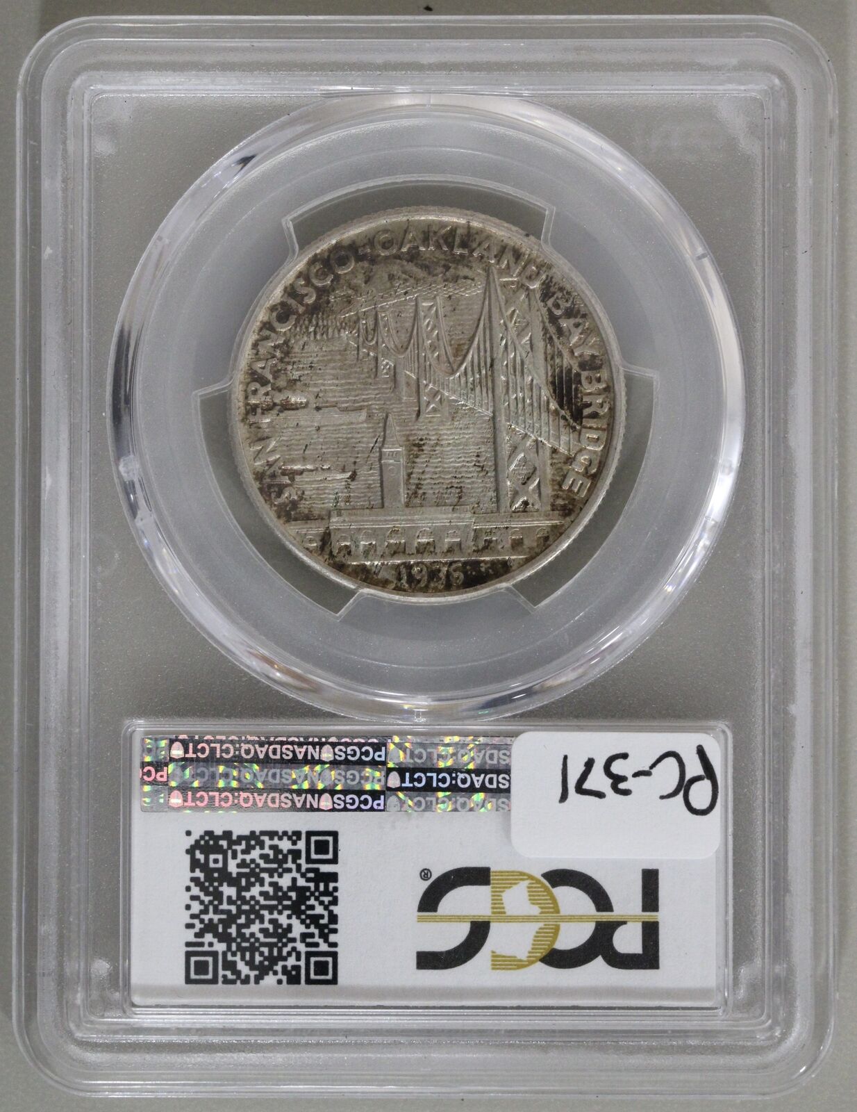 1936-S (MS64) Bay Bridge Commemorative Half Dollar 50c PCGS Graded Coin