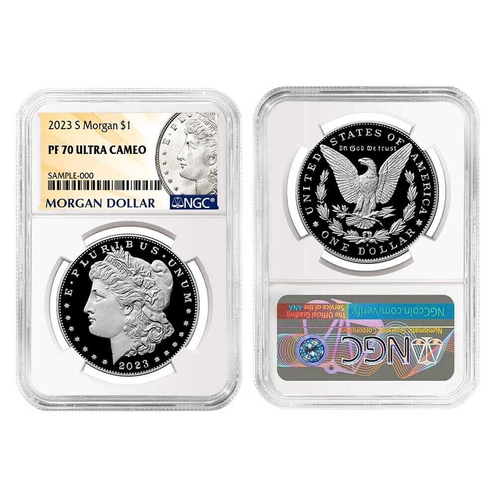 2023-S Proof Morgan Silver Dollar $1 (PF70) NGC