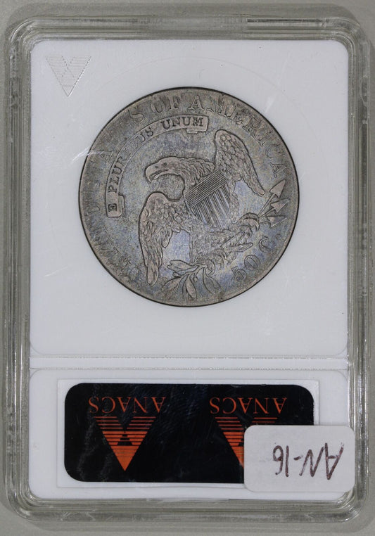 1831 (XF45) Capped Bust Half Dollar 50c ANACS Soapbox Graded Coin