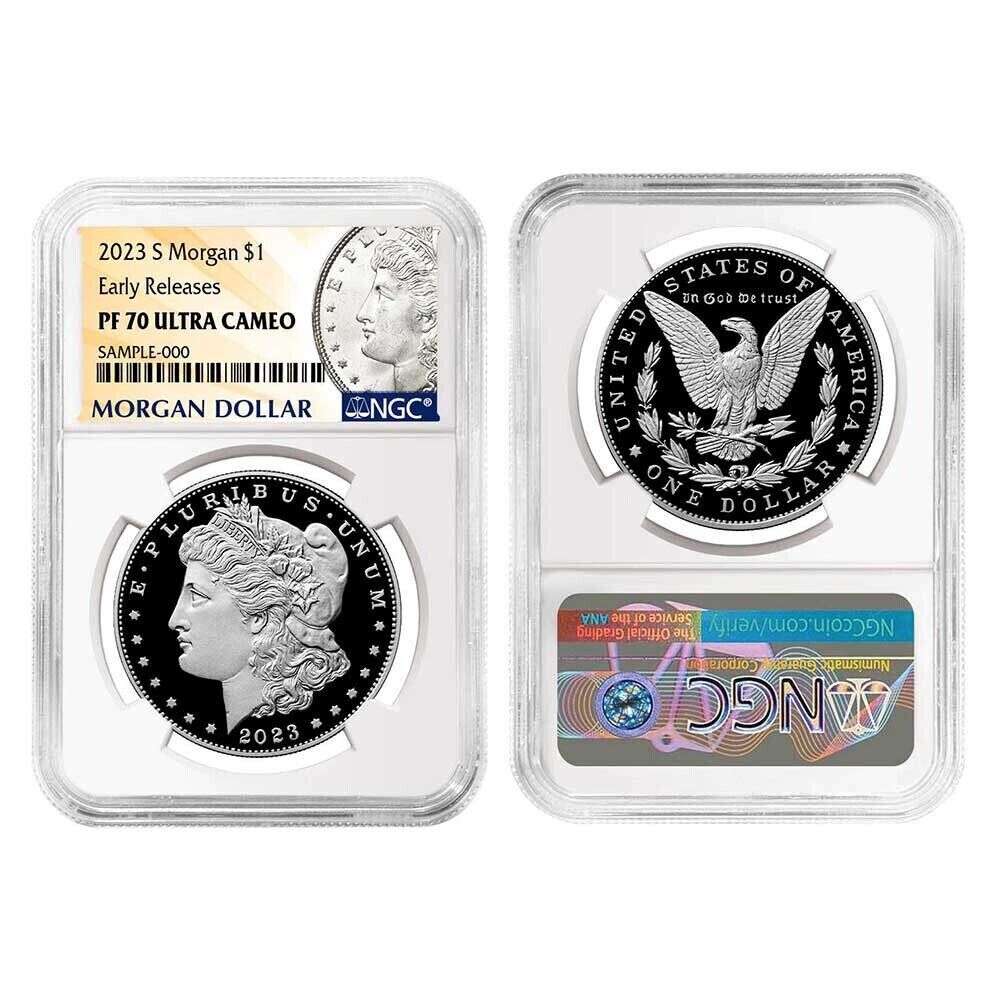 2023-S PROOF Morgan Silver Dollar (PF70 UC) NGC Early Releases - presale