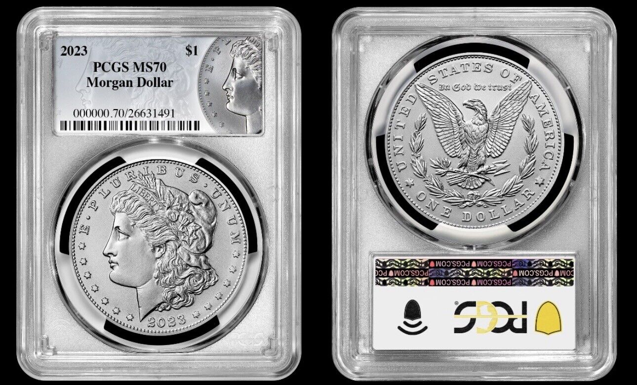 2023 Morgan Silver Dollar (MS70) PCGS - presale