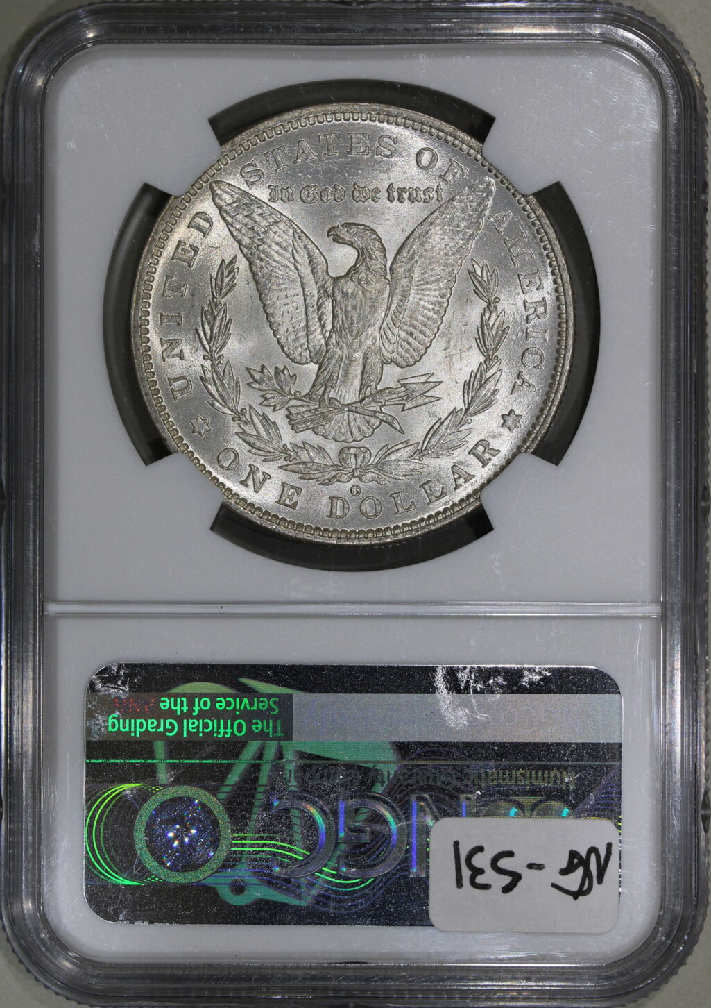 1879-O (MS62) Morgan Silver Dollar $1 NGC Graded Coin