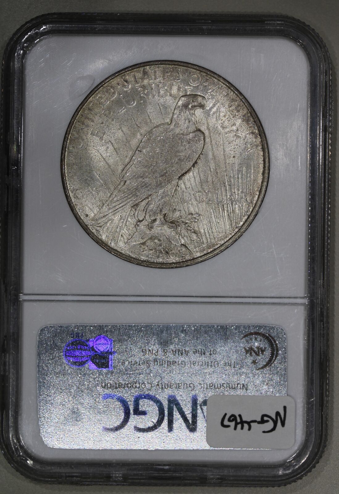 1923-D (MS63) Peace Silver Dollar $1 NGC Graded Coin