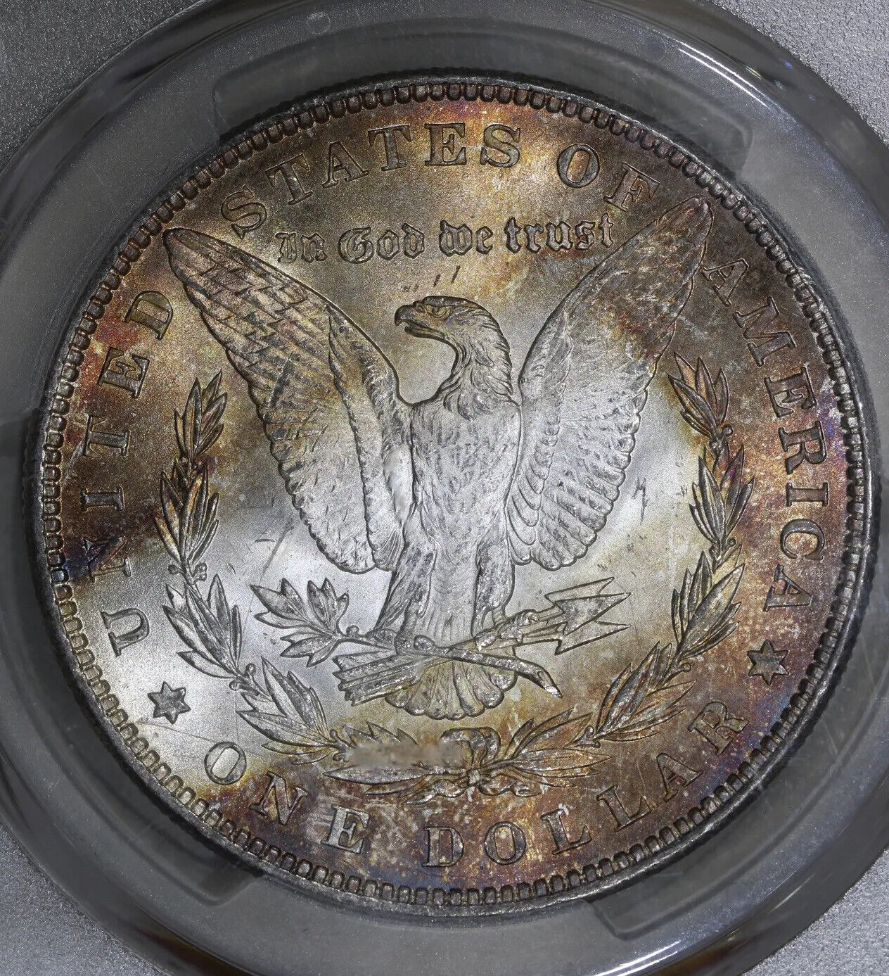 1884 (MS63) Morgan Silver Dollar $1 PCGS Graded Coin - TAB TONER