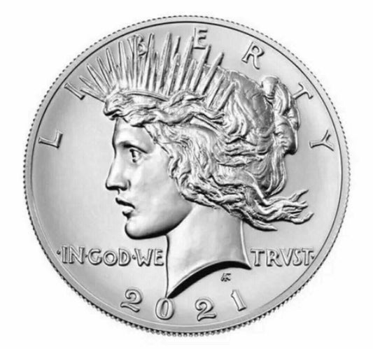 Peace (P) 2021 $1 Silver Dollar- Order Confirmed - 21XH