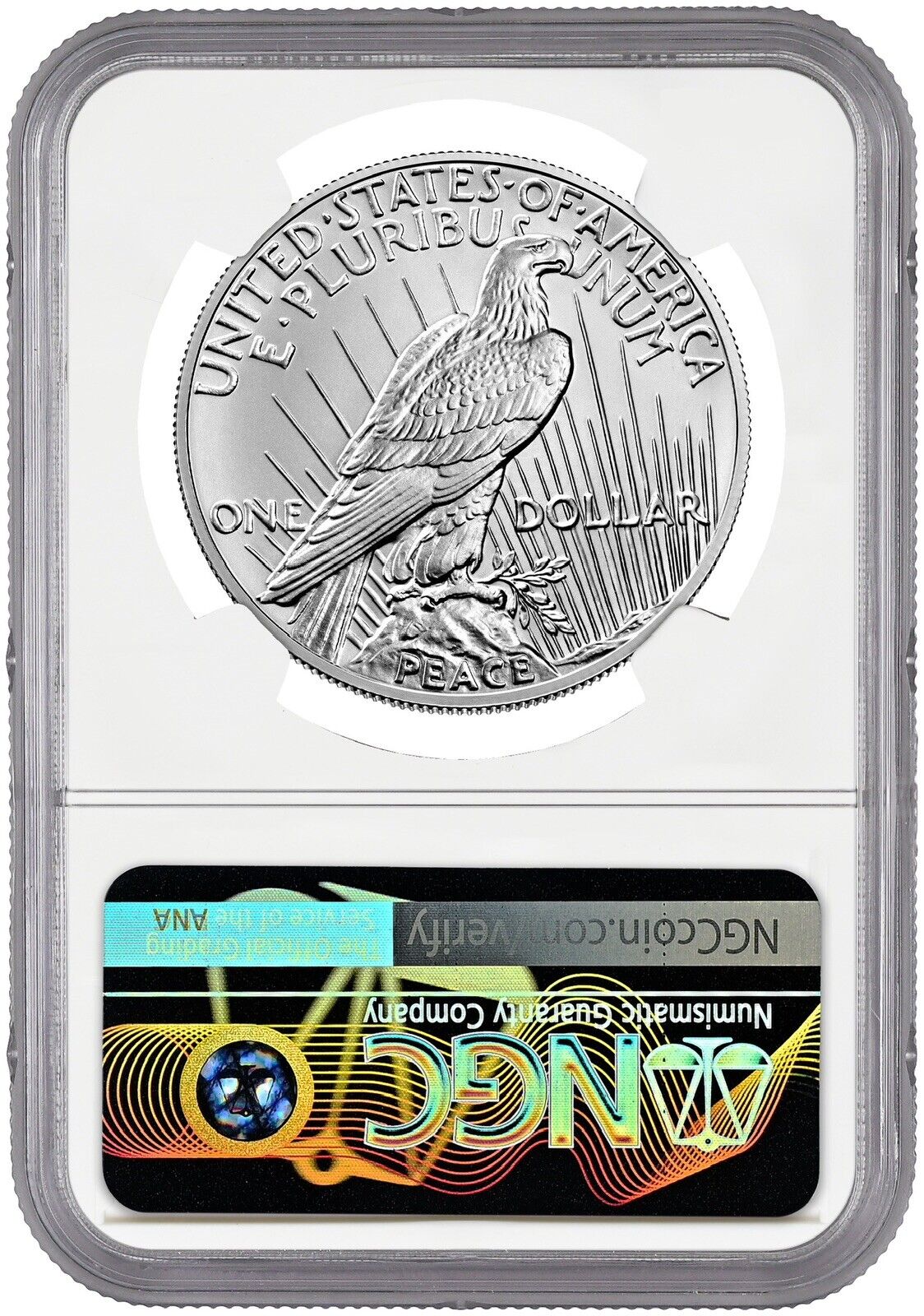2023 Peace Silver Dollar (MS70) NGC First Day of Issue FDOI - presale