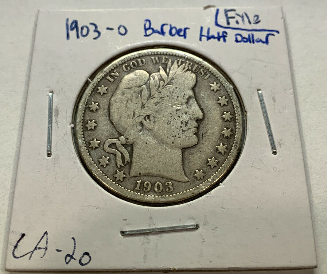 1903-O (F) Barber Half Dollar - Fine