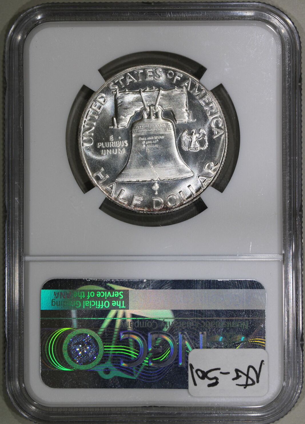 1951 (PF66 CAC) Franklin Half Dollar Proof Silver 50c NGC Graded Coin