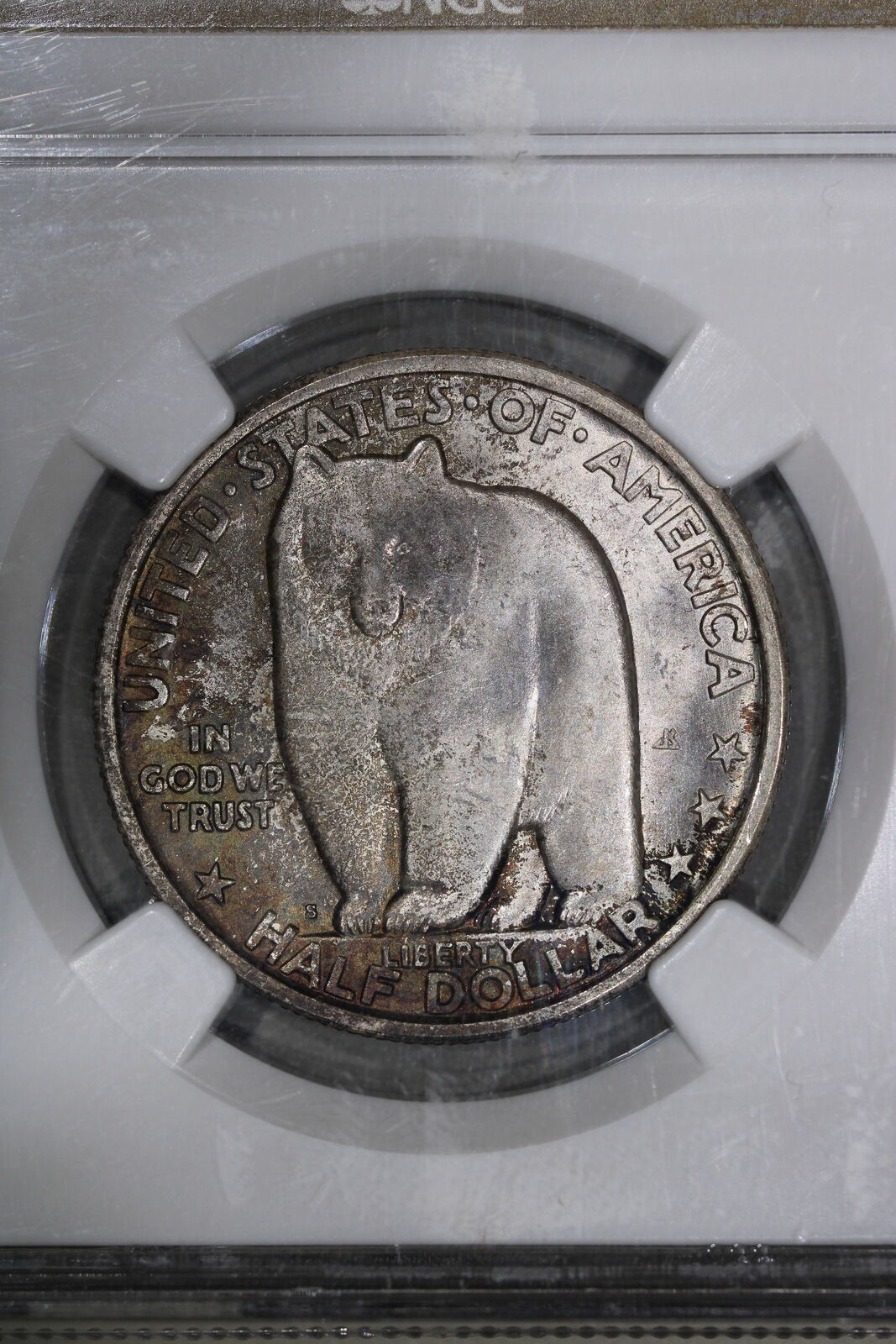1936-S (MS66) Bay Bridge Commemorative Silver Half Dollar NGC Graded Coin